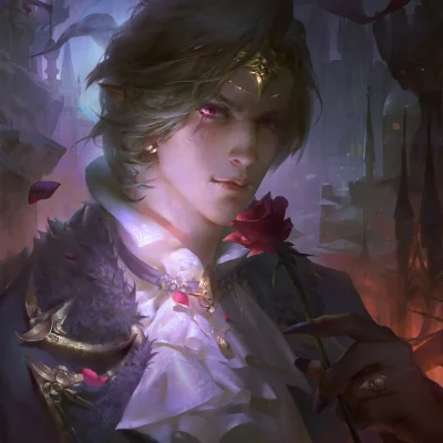 插画黑白叠色上色教程