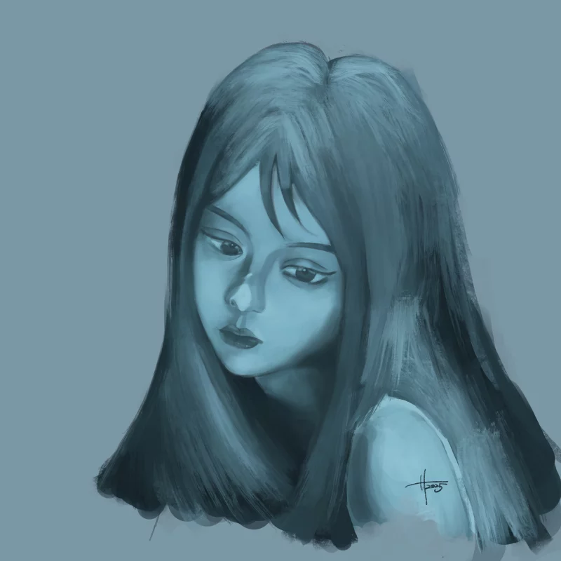 25 年部分纯色铅笔稿