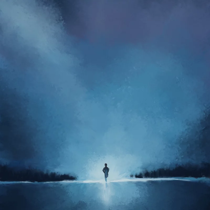 色彩绚烂的风光画