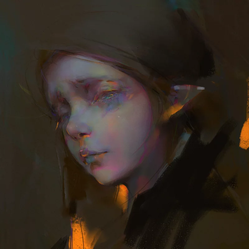 分享一个很有特色的画师Yanjun Cheng