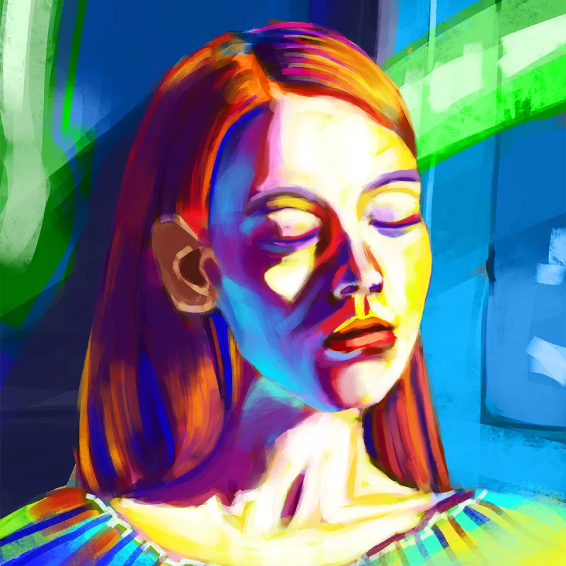 阳光下的少女END