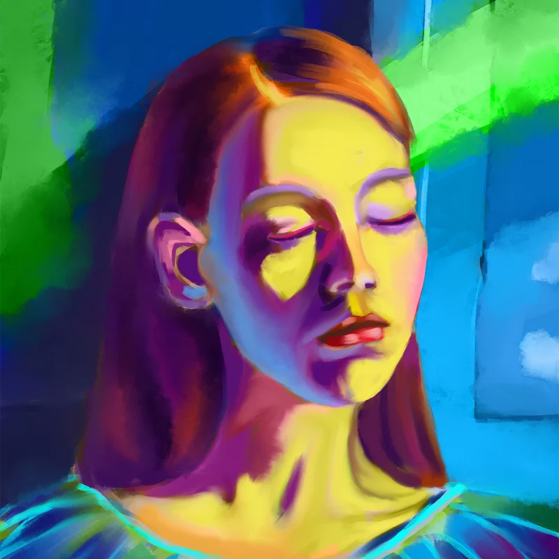 阳光下的少女END