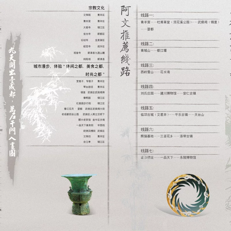 悠游成都-折页广告