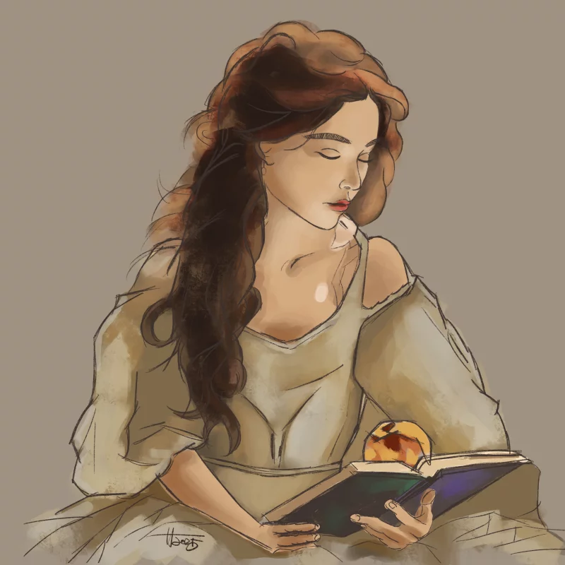 最近画的一些简单上色人像