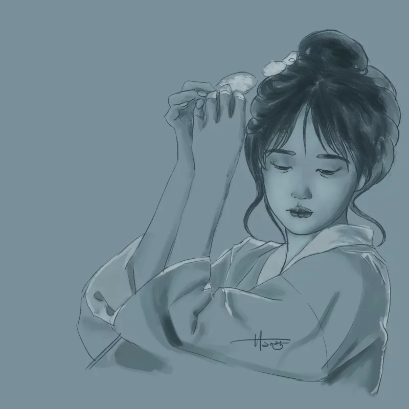 25 年部分纯色铅笔稿